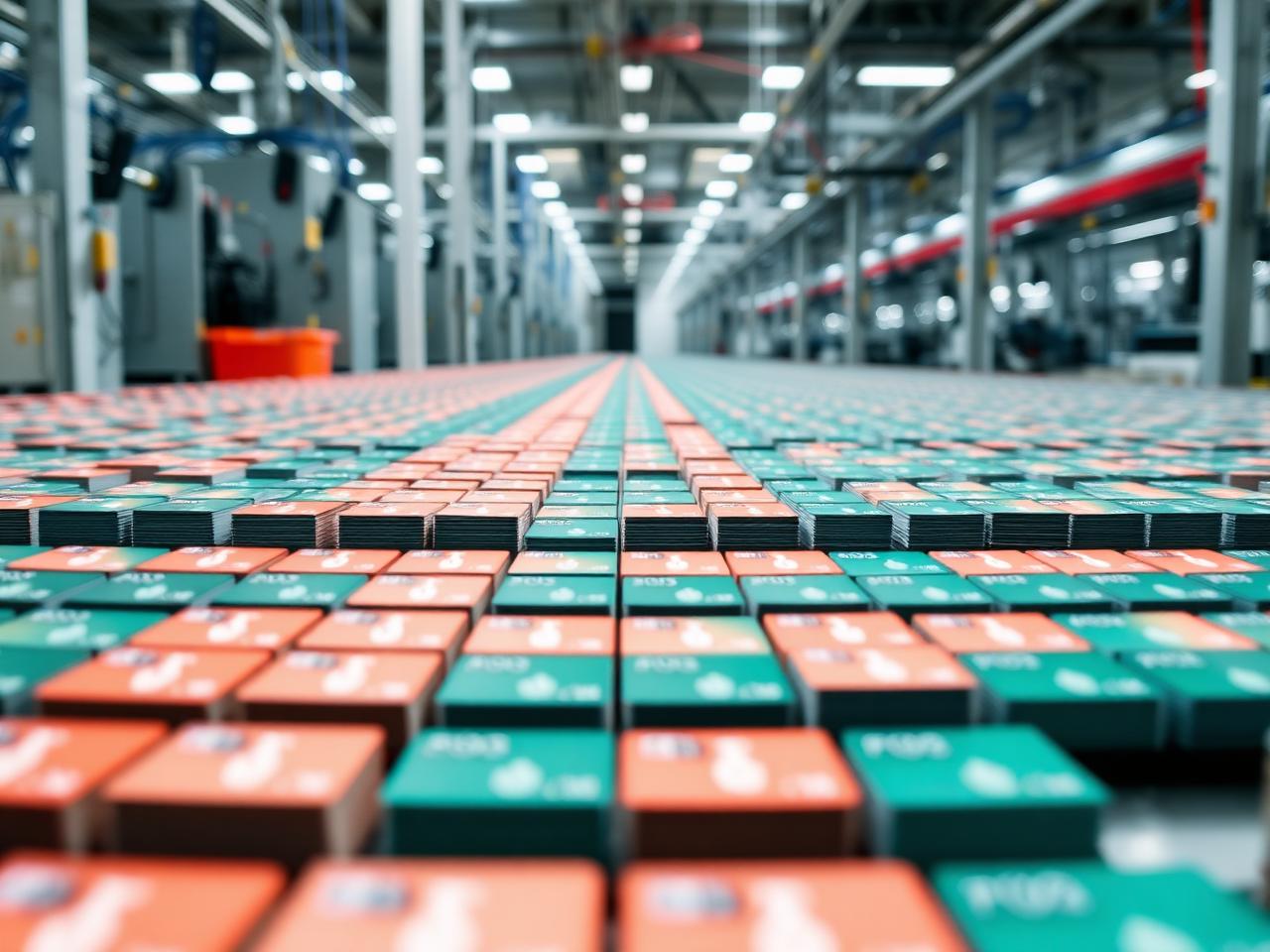 Smart card manufacturing facility